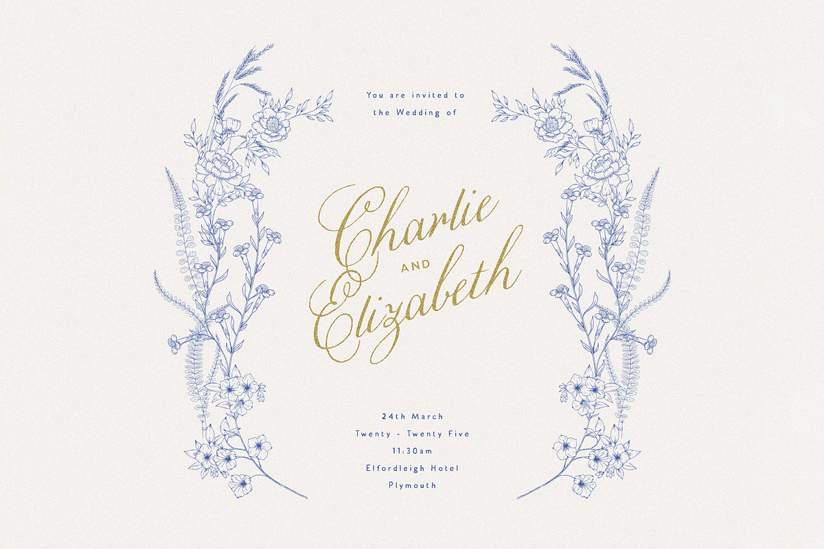 Rustic Chinoiserie Floral Pack, a Decorative Illustration by AW Studios (Photo 9 of 10)