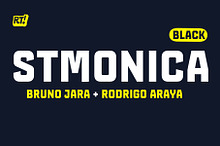 St Monica Black / Greek+Cyrillic