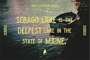 SEBAGO by Abby Leighton, a Sans Serif Font by Abby Leighton Studio (Thumbnail 4 of 5)