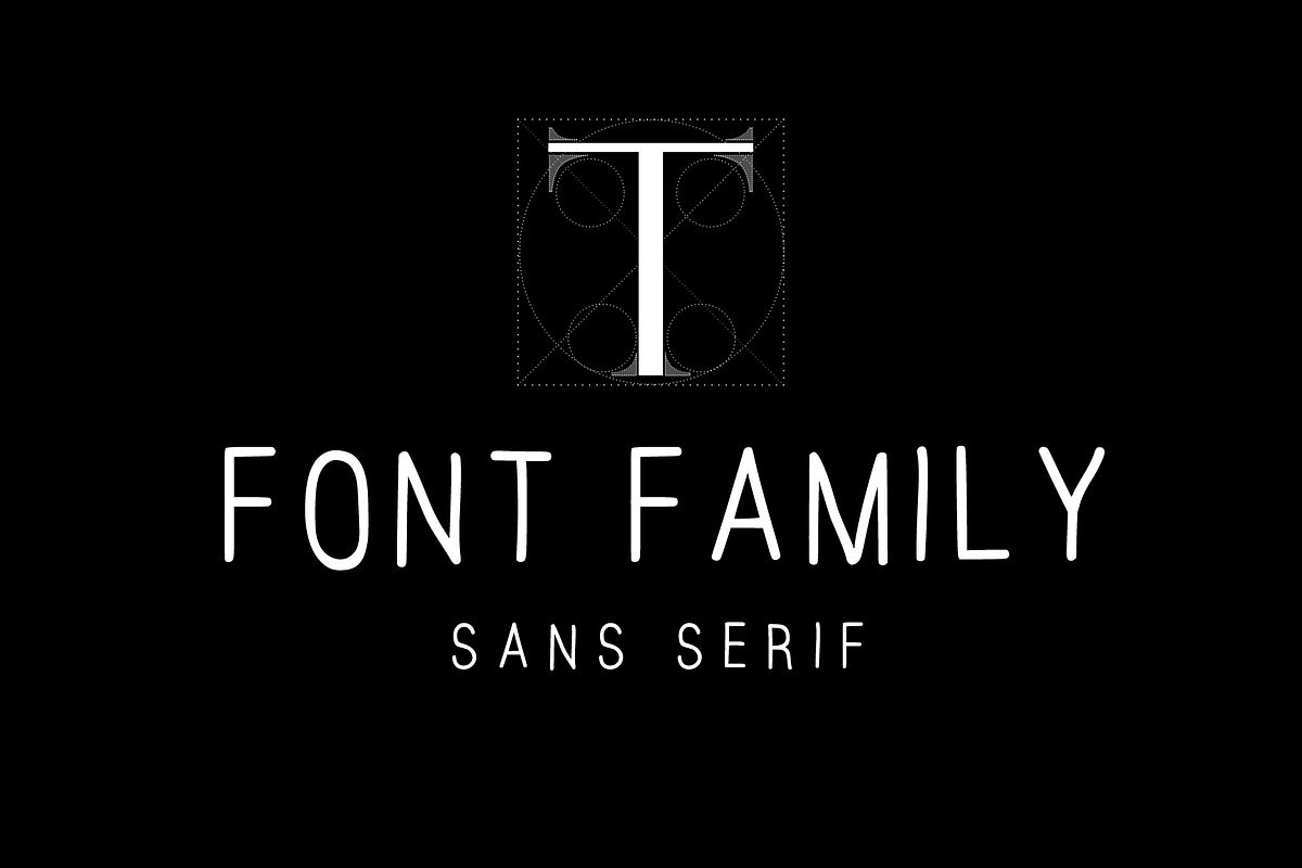 Hand Draw sans serif preview 5