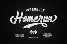Homerun Family Typeface - 30% OFF