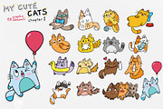 My Cute Cats chapter 1, an Animal Illustration by LTNG STUDIO (Thumbnail 2 of 6)