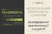 Fragmental, a Sans Serif Font by J-Leal Store (Thumbnail 1 of 5)
