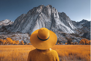 Yosemite National Park, situated in, a Person Photo by ZinetroN