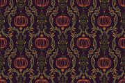 Lavish Halloween Repeat Pattern, a Pattern Graphic by Forest Lily (Thumbnail 7 of 9)