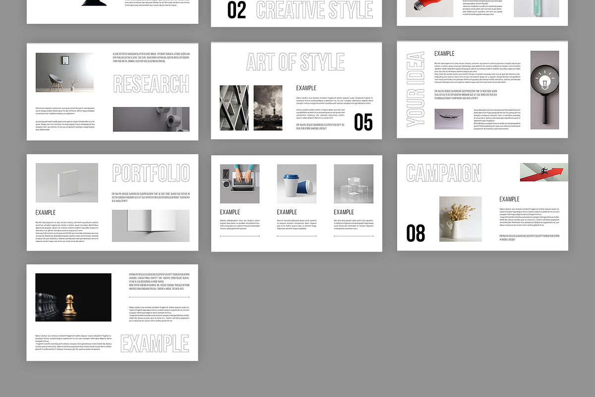 Brand Portfolio Presentation, a Presentation Template by MightyDesign (Photo 3 of 6)