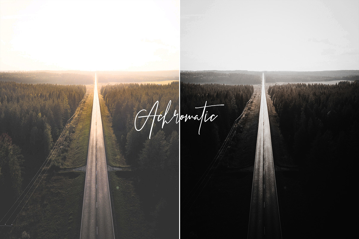 Achromatic Lightroom Presets Pack, an Action Add-On by PixelHive Pro (Photo 14 of 15)