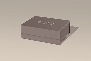 Premium Packaging Box Mockup