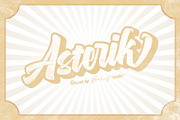 ASTERIK || Layered Bold Script, a Script Font by Rochart (Thumbnail 11 of 12)