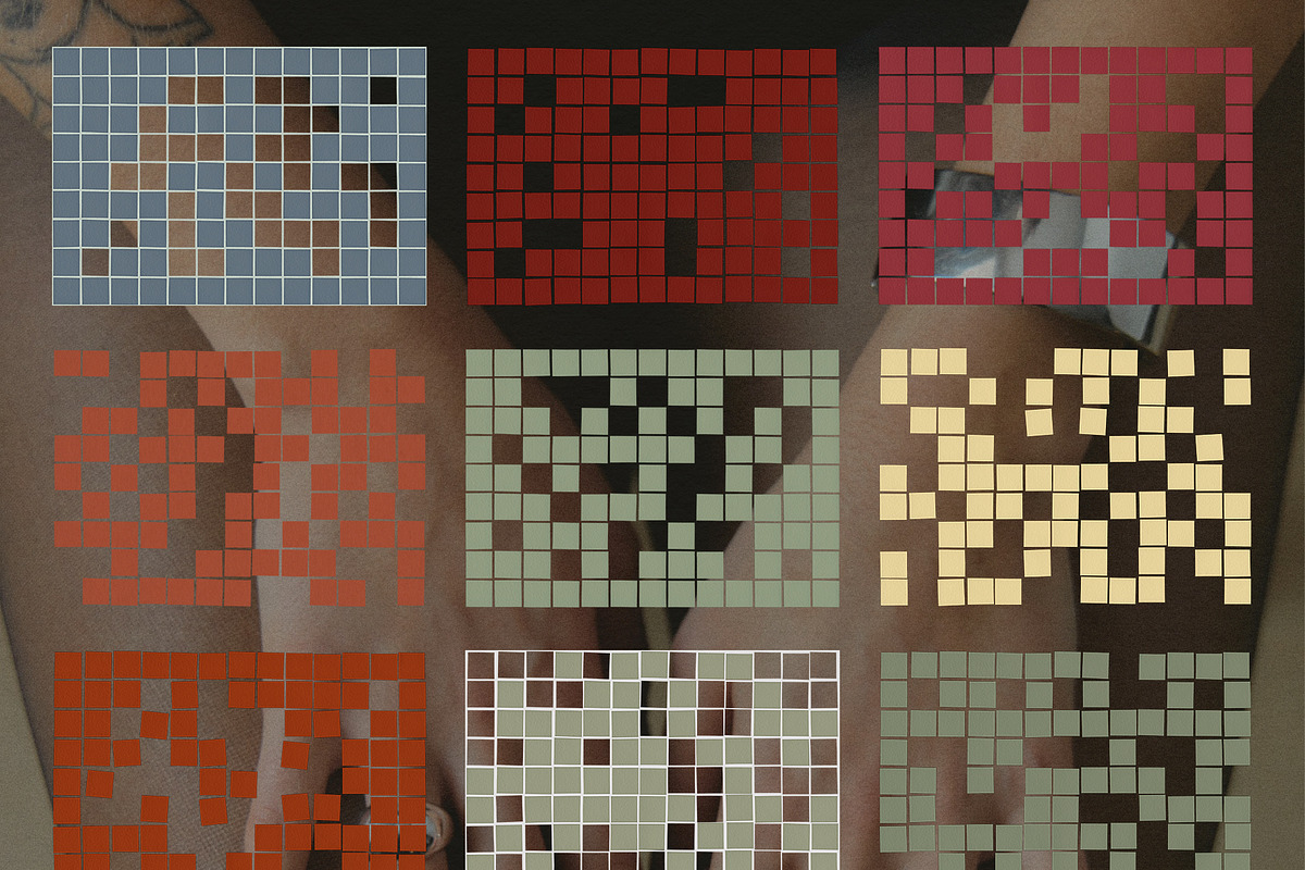 Not All at Once: Paper Grid Overlays, a Texture Graphic by alonahaidash (Photo 14 of 16)