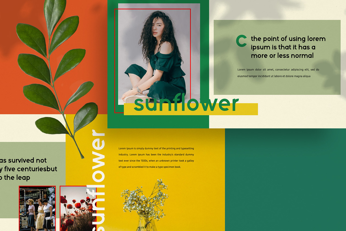 ✨ Sunflower - Keynote, a Presentation Template by Dirtytemp Studio (Photo 6 of 11)