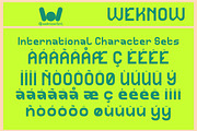 Attractive font, a Font by weknow (Thumbnail 8 of 8)
