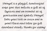 Moongirl Elegant Script Font, a Script Font by Flm__design (Thumbnail 7 of 7)