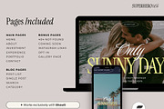 Photography Website Template, a Websites & App Template by Superhero Design Co. (Thumbnail 5 of 7)