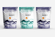 Stand Up Zip Lock Pouch Mockup Set, a Merchandise Mockup by dpi (Thumbnail 14 of 16)