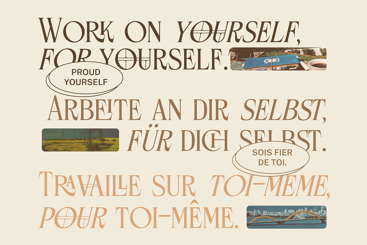 Rosevine – Standard Version, a Serif Font by Hakara Type (Photo 2 of 15)