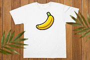 Banana Clipart Collection, a Food Illustration by newminddesign (Thumbnail 3 of 8)
