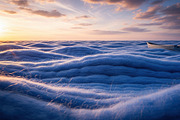 Surreal Blue Wool Ocean, an Object Illustration by StockVerse Creative (Thumbnail 4 of 4)