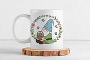 Easter Gnome Clipart Set, a Graphic by T-shirt Pond (Thumbnail 9 of 9)