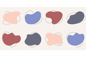 Fluid Amorphous Shape Collection, an Illustration by Vector Creator