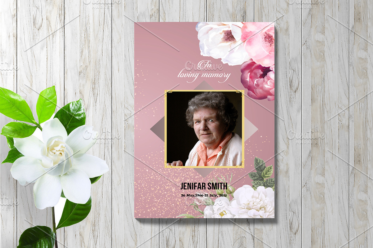 Funeral Program Template - V927, a Brochure Template by Template Shop (Photo 1 of 4)