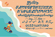Summer Party Font, a Script Font by Nobu Collections (Thumbnail 8 of 10)