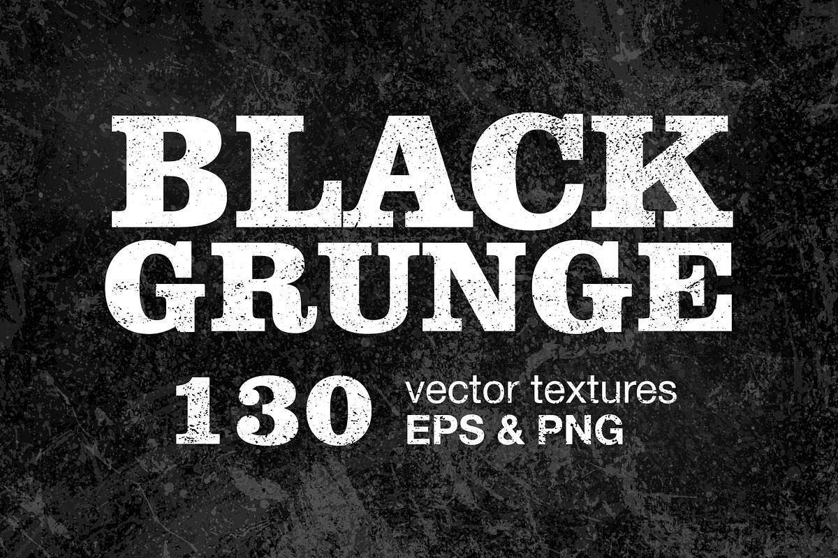 130 Black Grunge Textures, a Texture Graphic by Artemisia_Art (Photo 1 of 10)