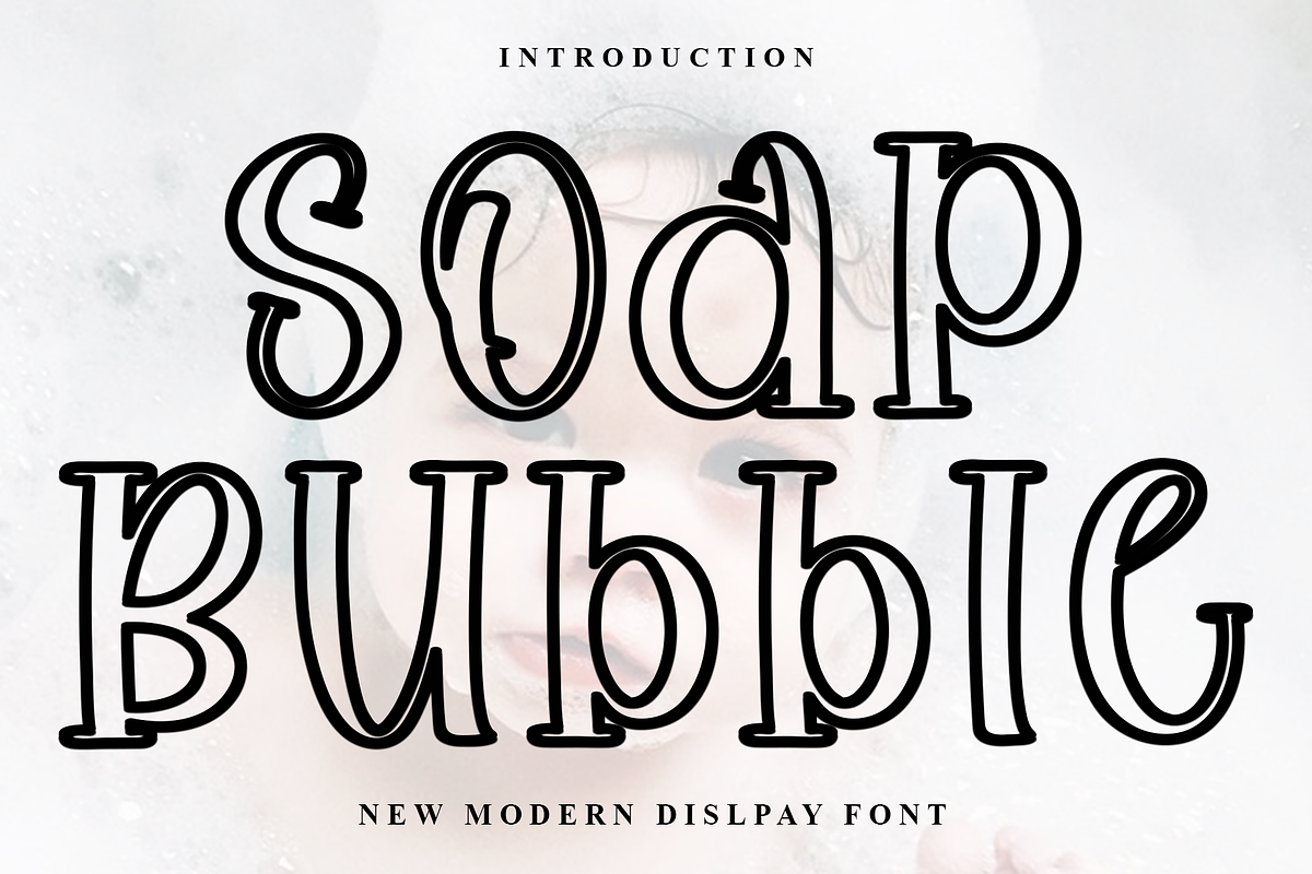 Soap Bubble, a Serif Font by InermediaSTUDIO (Photo 1 of 7)