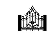Ornate Iron Gate SVG Bundle, an Illustration by Designs_River (Thumbnail 23 of 31)