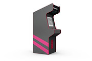 Arcade Game Machine Mockup, a Product Mockup by PixelMockup (Thumbnail 11 of 17)