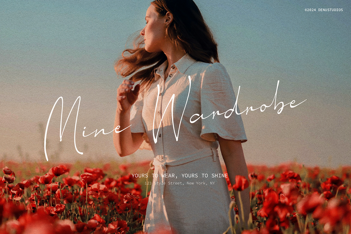 Aesallyn | Classic Signature Font, a Script Font by Denustudios (Photo 3 of 13)