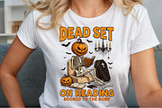 Spooky Bookish Halloween -Skeleton, a Work Illustration by Sublimation Artist (Thumbnail 5 of 9)