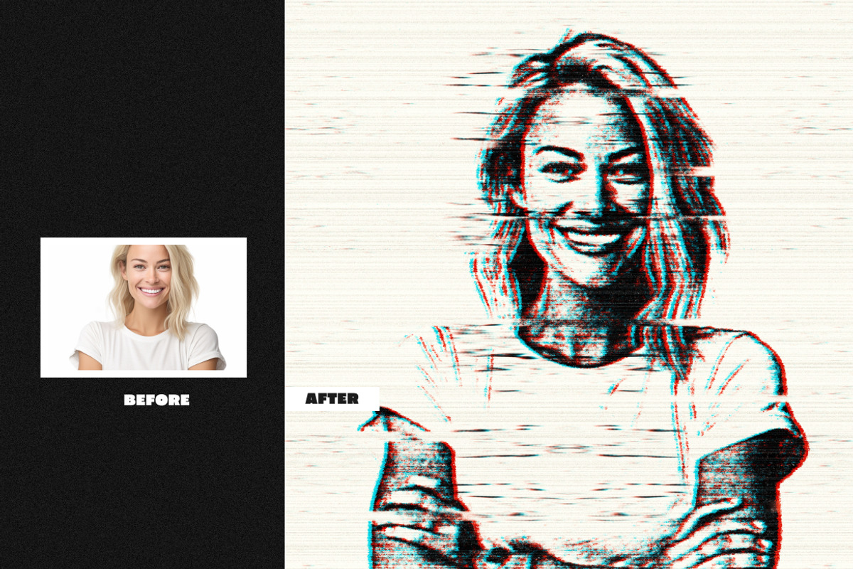 Damaged Print Photo Effect, a Brushes & More by dokudokunomi (Photo 5 of 8)