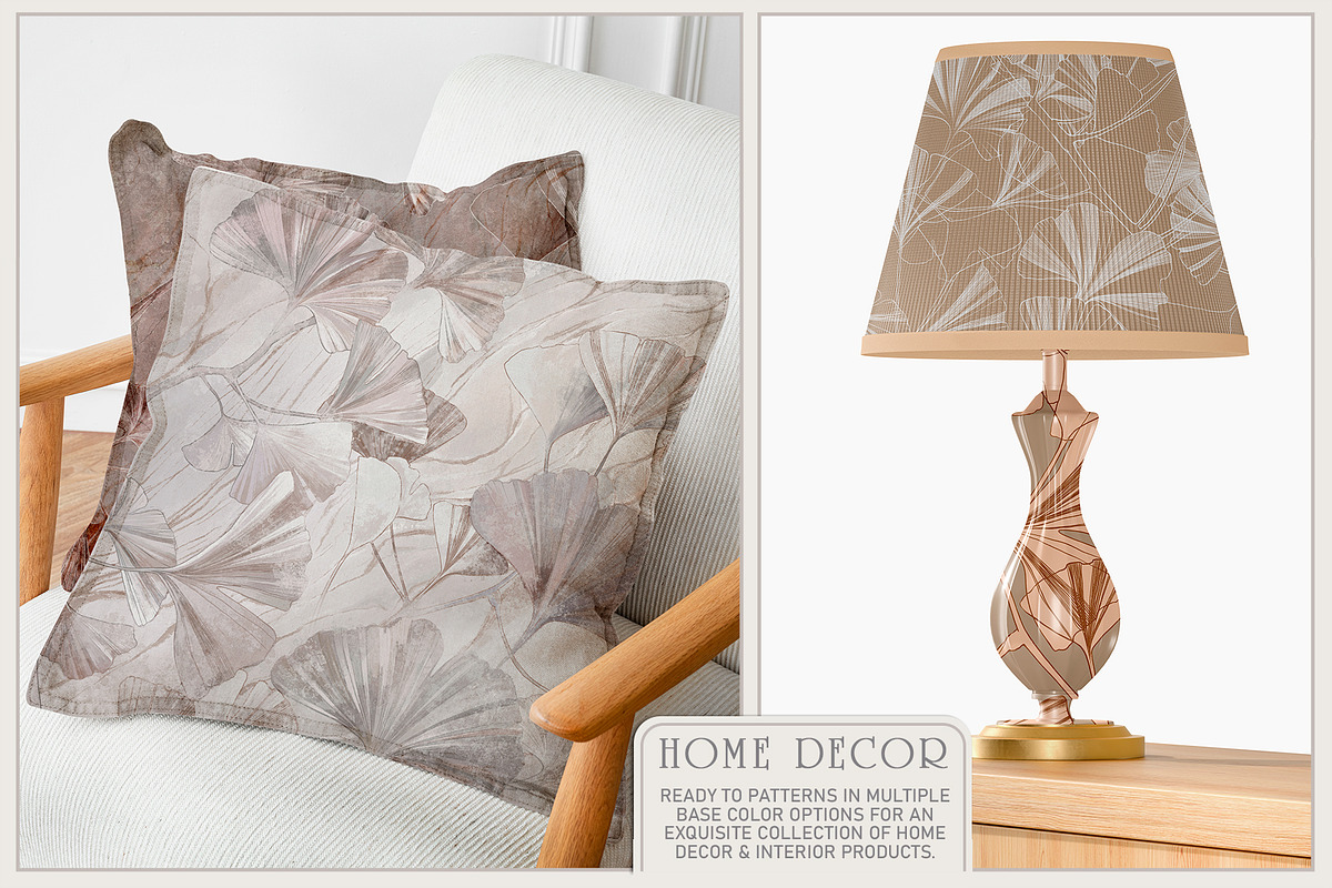 Fresco collection Ginkgo, a Wallpaper Graphic by Natalia0307 (Photo 6 of 17)