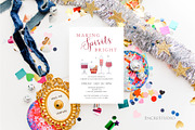 Christmas Party Invitation, an Invitation Template by Encre Studio (Thumbnail 2 of 5)