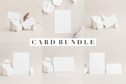 Modern Neutral Card Mockup Bundle, a Mockup by HALFTOUNE (Thumbnail 1 of 13)