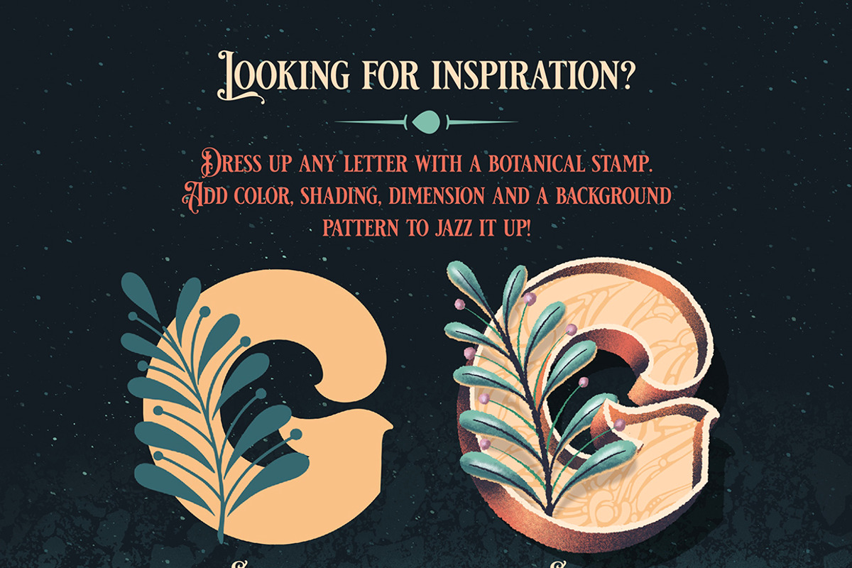 Procreate Botanical Brush Stamps, a Brush Add-On by Debi Sementelli (Photo 10 of 15)