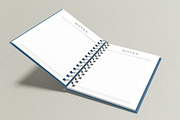 A5 Spiral Notebook Mockup, a Print Template by rahmatmoscae (Thumbnail 10 of 12)