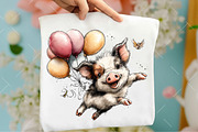 Quirky Spring Animals Clipart, an Illustration by OK Design (Thumbnail 5 of 6)