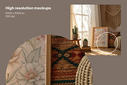 Natural Sunlight 8 Boho PSD Frames, an Advertising Mockup by Mock It Up (Thumbnail 4 of 6)