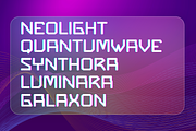 Fluxboxes  Futuristic font, a Sans Serif Font by BearyType Studio (Thumbnail 5 of 6)