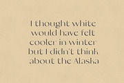 Costigue Luxury Sans, a Sans Serif Font by Typia Nesia (Thumbnail 10 of 12)