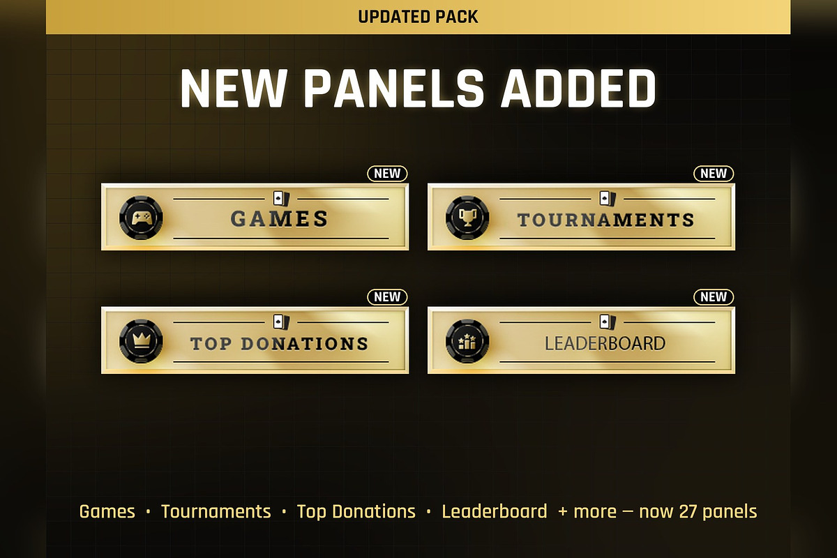 Poker Players Twitch & Kick Panels, an Object Graphic by Gear Store (Photo 4 of 5)