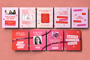 Breast Cancer Awareness Instagram Ca, a Social Media Template by Attype (Thumbnail 2 of 5)