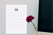 Twenty Seventeen Numbered Calendar, a Stationery Template by Made By Hamilton (Thumbnail 3 of 5)