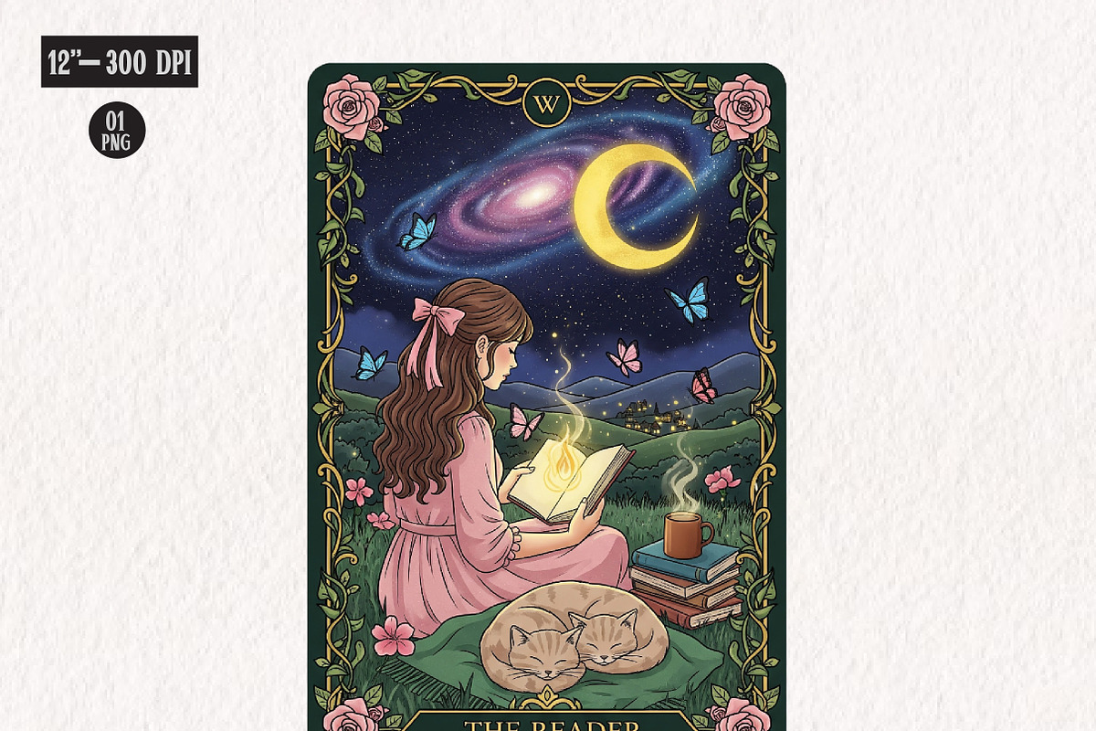 Reading Books Sublimation Bundle PNG, an Illustration by CreationArt (Photo 12 of 16)