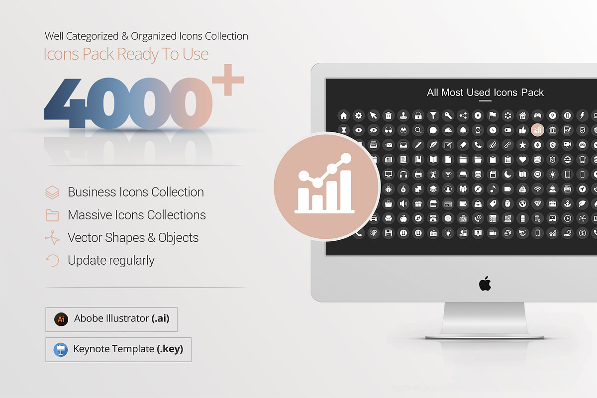 Investor Pitch Deck Keynote Template, a Presentation Template by WhiteGraphic (Photo 4 of 11)