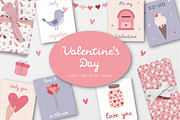 Valentine's Day. Vector collection, an Illustration by Guvi-Design (Thumbnail 1 of 8)