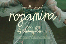 Rosamira a Script Font