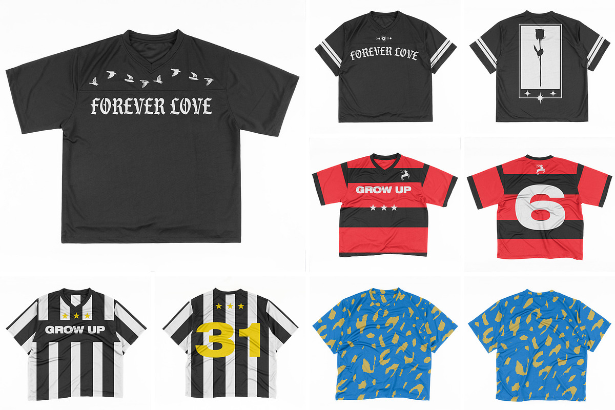 Jersey V.4 - Mockup, a Shirt Mockup by DaldSgh (Photo 3 of 17)
